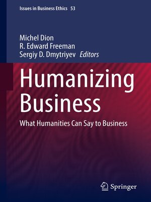 cover image of Humanizing Business